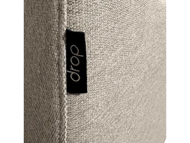 Salon argo beige 3-zit + ottoman - afbeelding 4 van  4