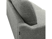 Salon argo donker grijs 3-zit + ottoman - afbeelding 5 van  6