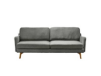Salon argo donker grijs 3-zit + ottoman - afbeelding 3 van  6