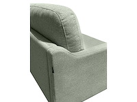 Salon argo mint groen 3-zit + 2-zit + ottoman - afbeelding 4 van  7