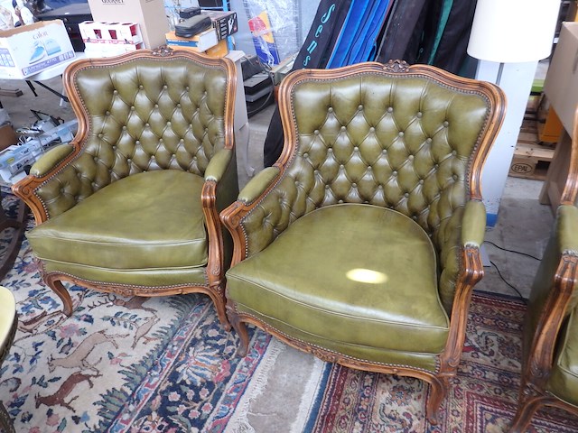 Salon chesterfield 3-zit en 2x1-zit - afbeelding 1 van  4