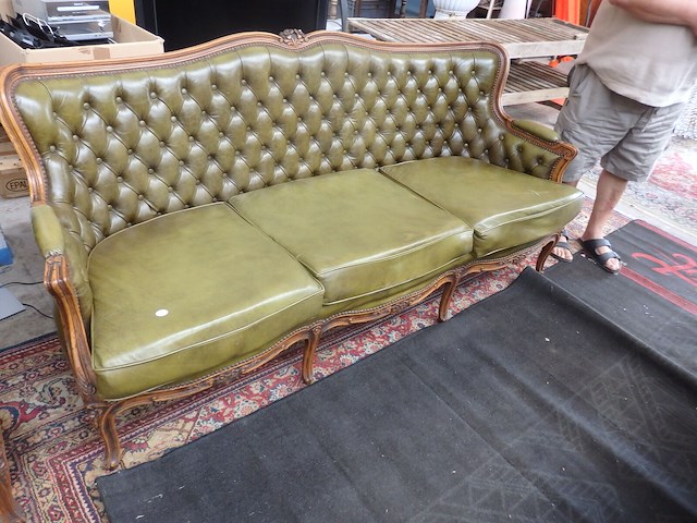 Salon chesterfield 3-zit en 2x1-zit - afbeelding 2 van  4
