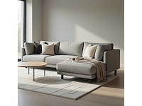 Salon milo donker grijs l (1x) - afbeelding 3 van  3