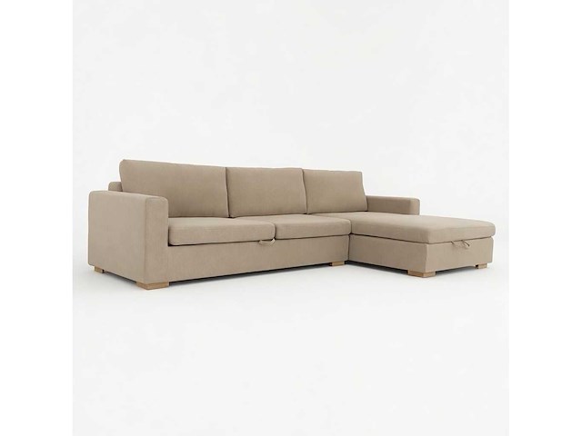 Salon nino beige met opbergvakken - afbeelding 1 van  4