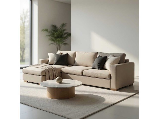 Salon nino beige met opbergvakken - afbeelding 4 van  4