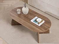 Salontafel - donker natuurlijk - afbeelding 4 van  4