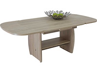 Salontafel - sonoma eiken-effect - uitschuifbaar en in hoogte verstelbaar - afbeelding 5 van  9