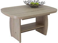 Salontafel - sonoma eiken-effect - uitschuifbaar en in hoogte verstelbaar - afbeelding 8 van  9