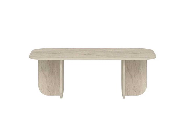 Salontafel - travertine-effect - afbeelding 5 van  7