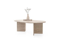 Salontafel - travertine-effect - afbeelding 3 van  6