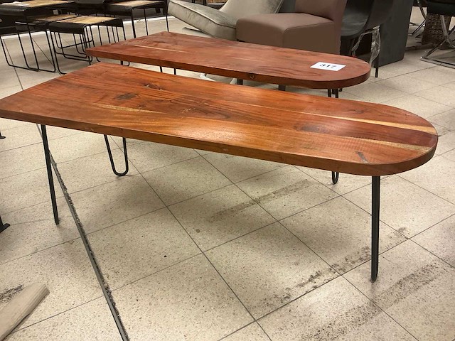 Salontafel (2x) - afbeelding 2 van  3