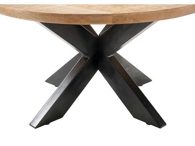 Salontafel ace - 80x45cm - metaal/mangohout - afbeelding 2 van  4