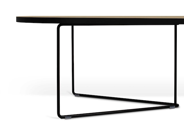 Salontafel adil 136cm - lichte eik/zwart - afbeelding 3 van  6