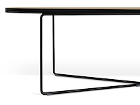 Salontafel adil 136cm - lichte eik/zwart - afbeelding 3 van  6