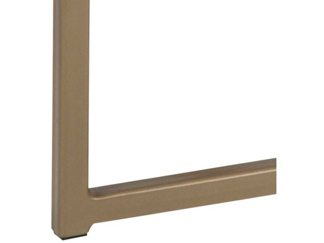 Salontafel alisma 120x60cm - wit marmer/ goud - afbeelding 4 van  6