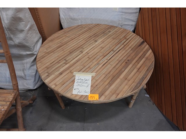 Salontafel bamboe - afbeelding 2 van  4