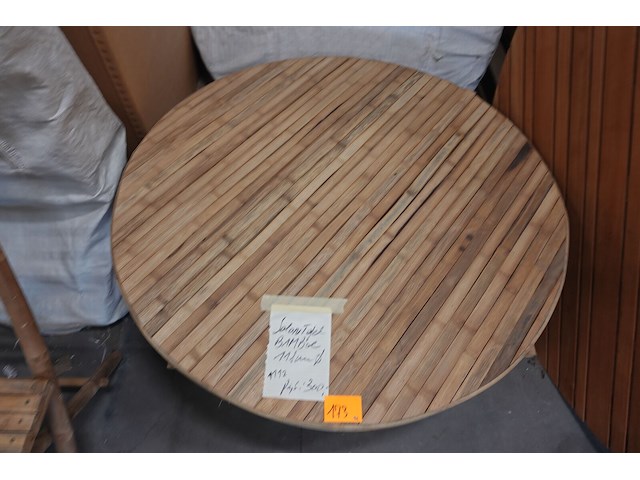 Salontafel bamboe - afbeelding 3 van  4