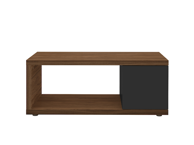 Salontafel bérinne-zwart/notenhout - afbeelding 3 van  7