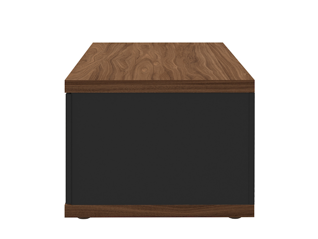 Salontafel bérinne-zwart/notenhout - afbeelding 5 van  7