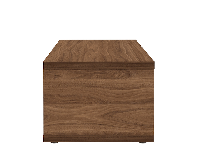 Salontafel bérinne-zwart/notenhout - afbeelding 6 van  7