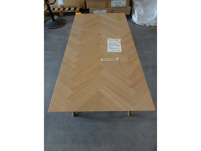 Salontafel eik fineer - afbeelding 1 van  3