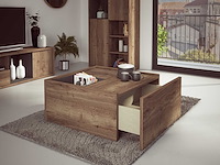 Salontafel frame - donkere eik - afbeelding 1 van  4