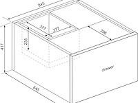 Salontafel frame - donkere eik - afbeelding 3 van  4