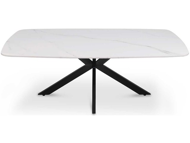 Salontafel helios | 130 x 70 x 45 cm | wit - afbeelding 3 van  7