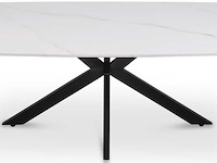 Salontafel helios | 130 x 70 x 45 cm | wit - afbeelding 3 van  7