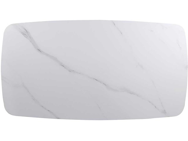 Salontafel helios | 130 x 70 x 45 cm | wit - afbeelding 6 van  7