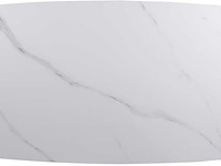 Salontafel helios | 130 x 70 x 45 cm | wit - afbeelding 6 van  7