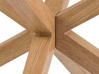 Salontafel hennie 82cm - eik decor - afbeelding 4 van  6