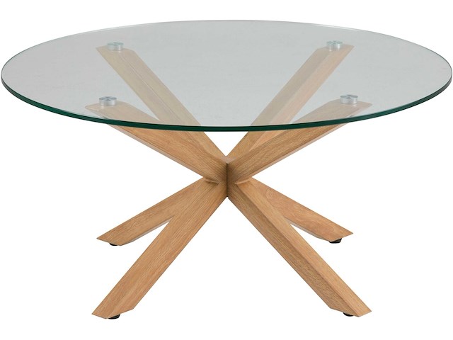 Salontafel hennie 82cm - eik decor - afbeelding 6 van  6