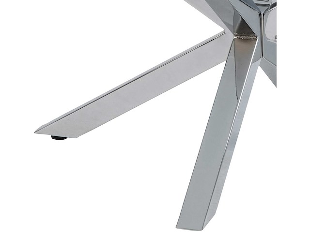 Salontafel hennie 82cm - glazen tafelblad - afbeelding 4 van  7