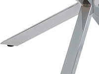 Salontafel hennie 82cm - glazen tafelblad - afbeelding 4 van  7