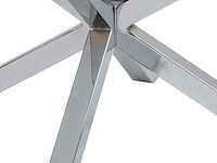 Salontafel hennie 82cm - glazen tafelblad - afbeelding 5 van  7