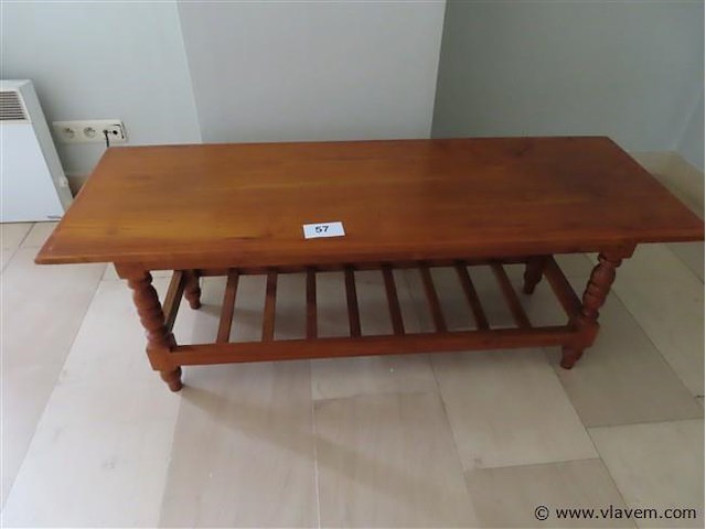 Salontafel hout - afbeelding 1 van  3