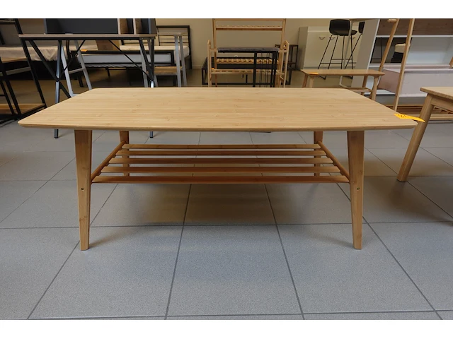 Salontafel in bamboe - afbeelding 1 van  2