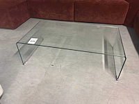 Salontafel in glas - afbeelding 1 van  3
