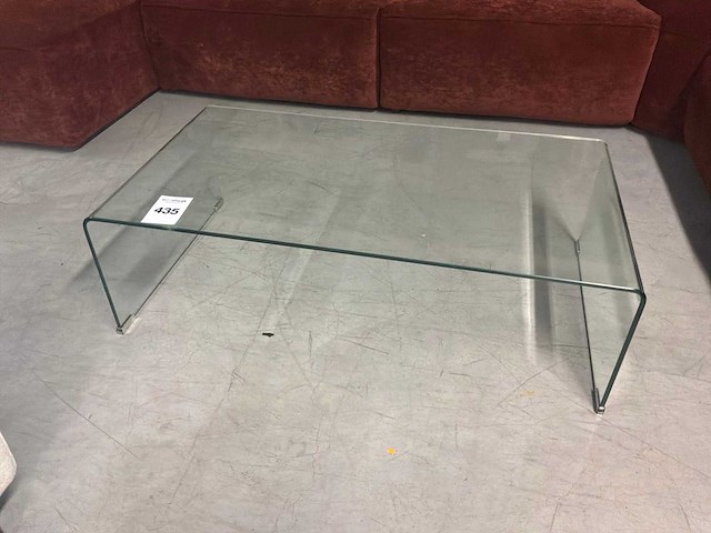 Salontafel in glas - afbeelding 1 van  3