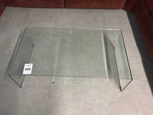 Salontafel in glas - afbeelding 2 van  3