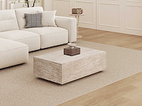 Salontafel jane - 120x70x38cm - travertijn - afbeelding 2 van  7