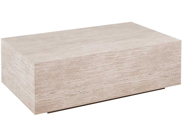 Salontafel jane - 120x70x38cm - travertijn - afbeelding 4 van  7