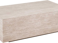 Salontafel jane - 120x70x38cm - travertijn - afbeelding 4 van  7