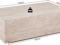 Salontafel jane - 120x70x38cm - travertijn - afbeelding 7 van  7
