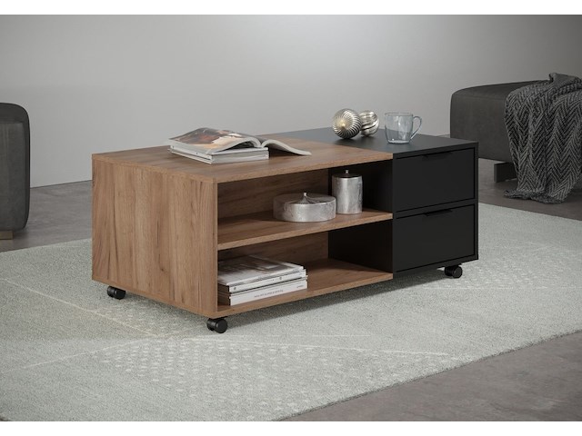 Salontafel kendo | 110 x 60 x 44 cm | tobacco brown oak - afbeelding 2 van  8