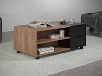 Salontafel kendo | 110 x 60 x 44 cm | tobacco brown oak - afbeelding 2 van  8