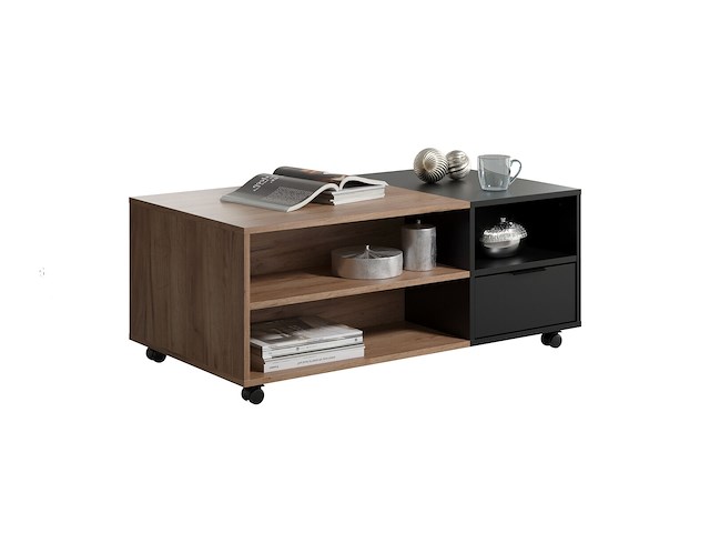 Salontafel kendo | 110 x 60 x 44 cm | tobacco brown oak - afbeelding 3 van  8