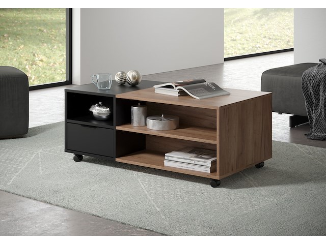 Salontafel kendo | 110 x 60 x 44 cm | tobacco brown oak - afbeelding 4 van  8