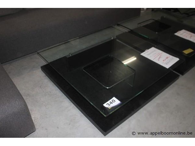 Salontafel lak zwart - afbeelding 1 van  2